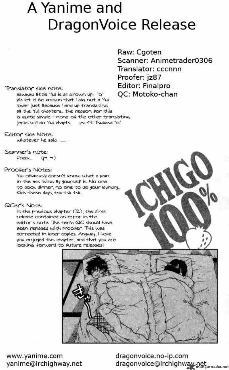 Ichigo 100 Chapter 73 Page 20