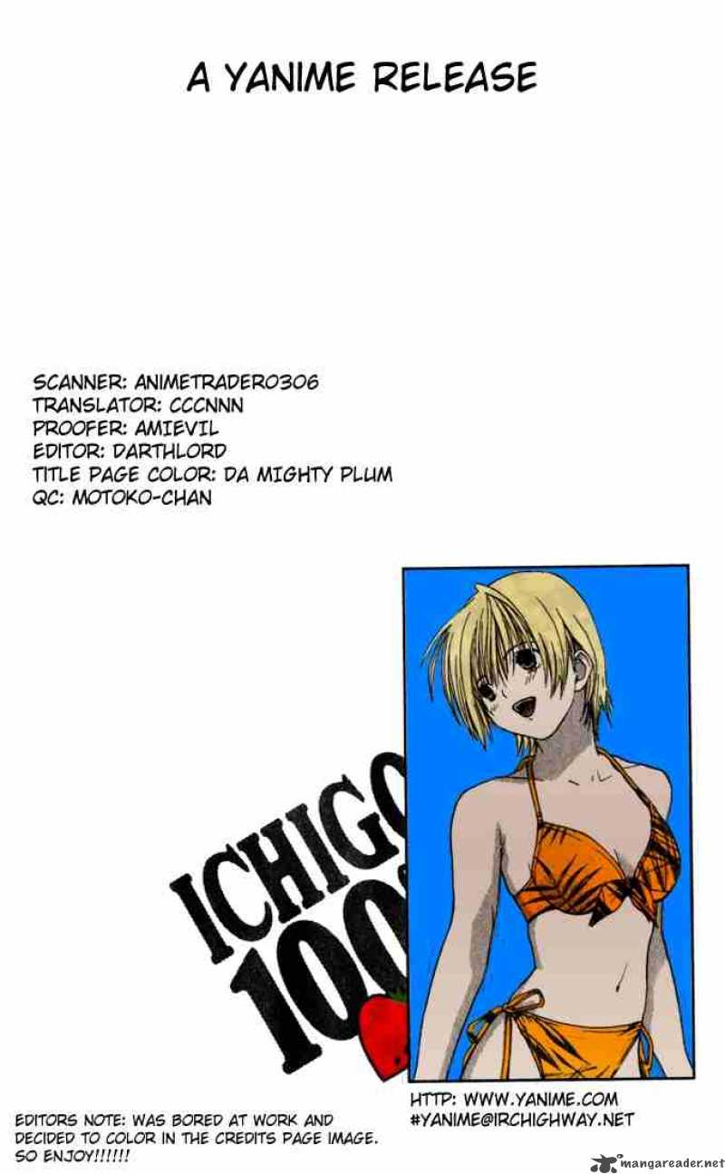 Ichigo 100 Chapter 74 Page 19