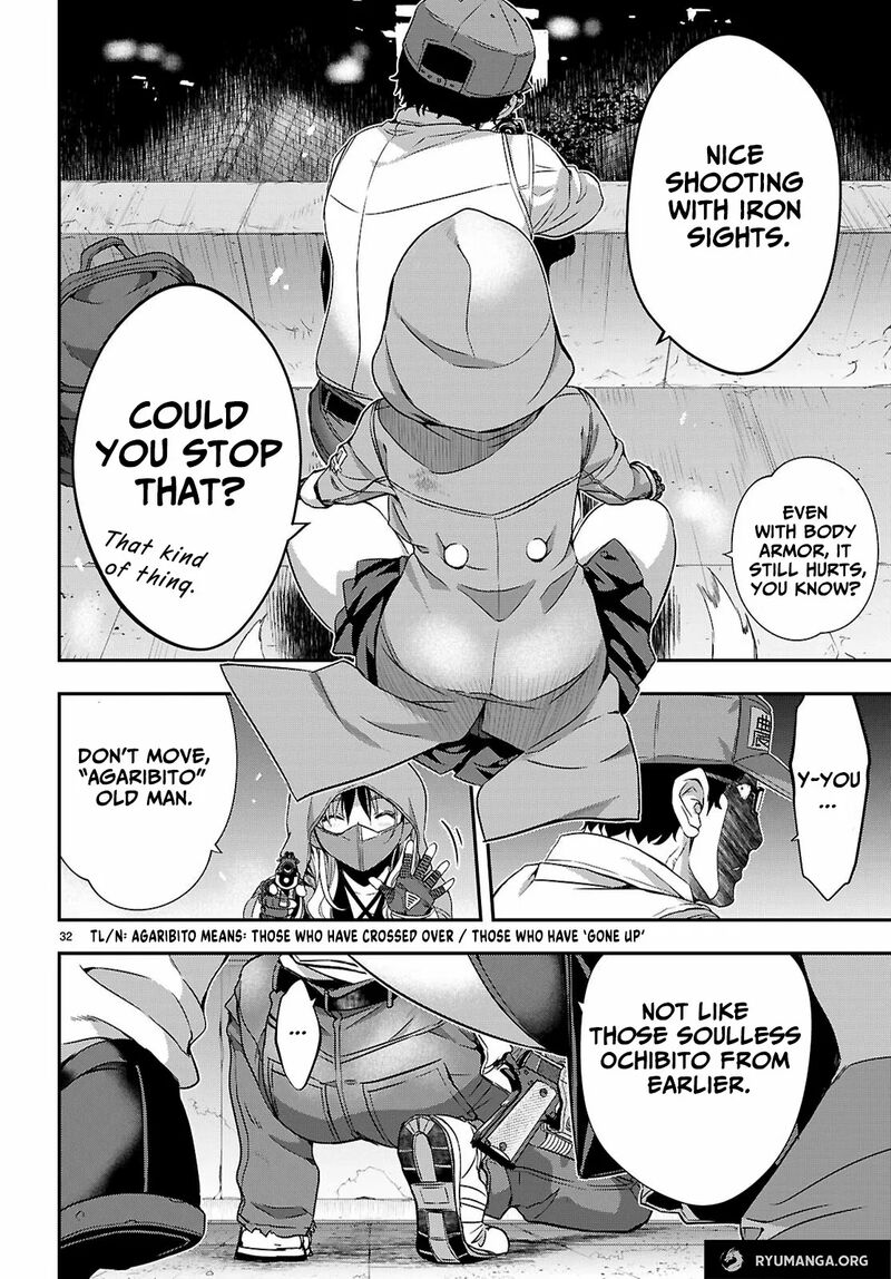 Ikai Tettai Parabellum Chapter 1b Page 12