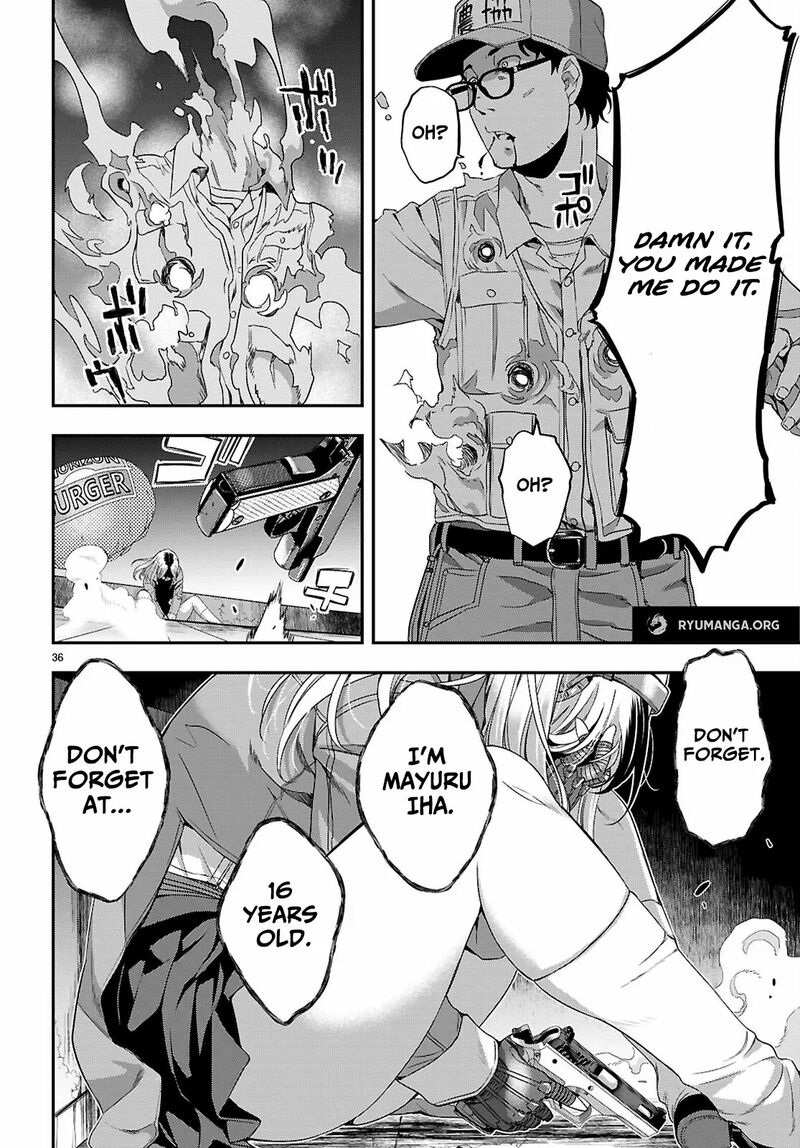 Ikai Tettai Parabellum Chapter 1b Page 16