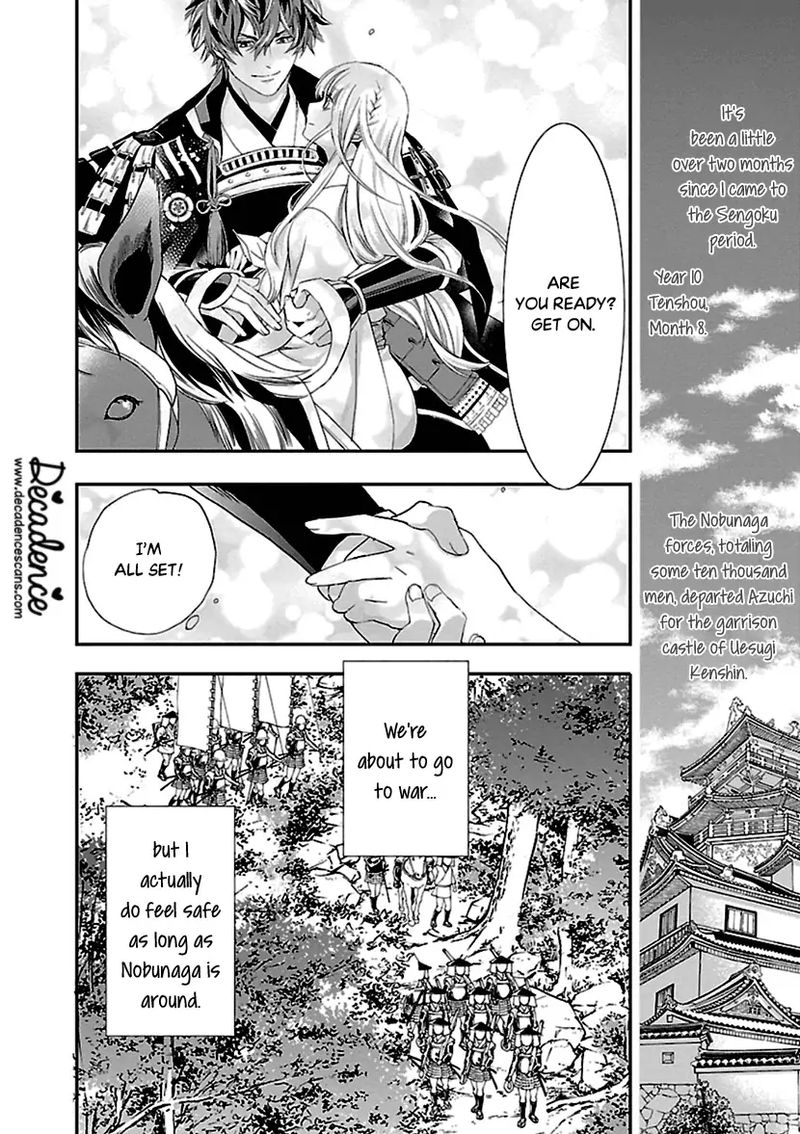 Ikemen Sengoku Tenkabito No Onna Ni Naru Ki Wa Nai Ka Chapter 10 Page 2