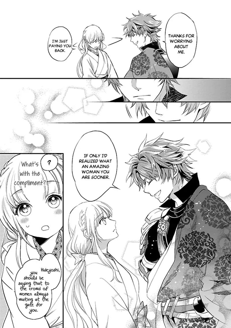 Ikemen Sengoku Tenkabito No Onna Ni Naru Ki Wa Nai Ka Chapter 13 Page 35