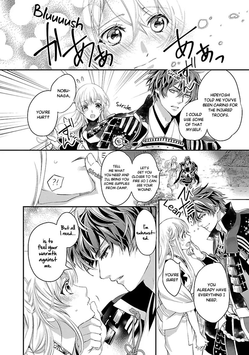 Ikemen Sengoku Tenkabito No Onna Ni Naru Ki Wa Nai Ka Chapter 15 Page 14