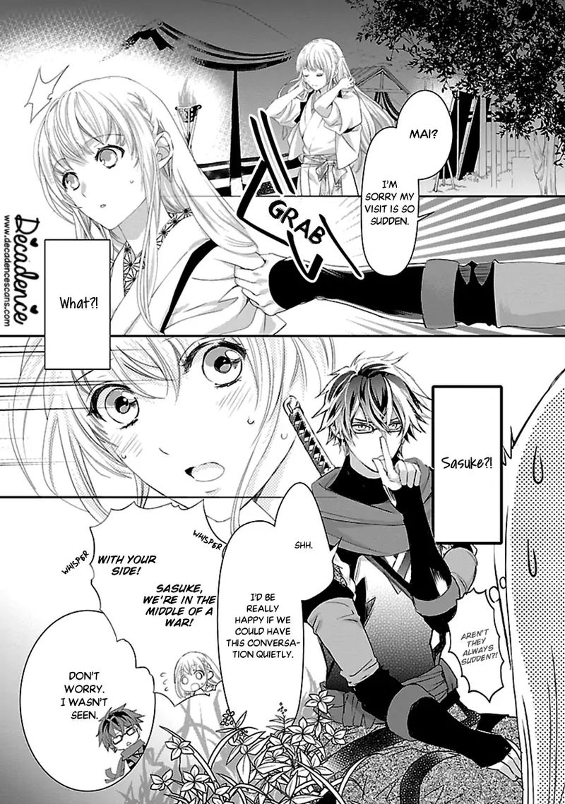 Ikemen Sengoku Tenkabito No Onna Ni Naru Ki Wa Nai Ka Chapter 15 Page 37