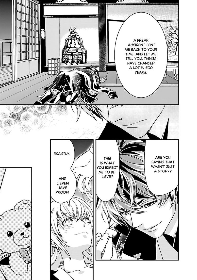 Ikemen Sengoku Tenkabito No Onna Ni Naru Ki Wa Nai Ka Chapter 3 Page 27