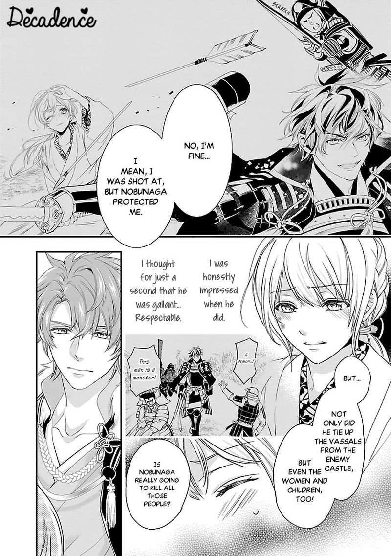 Ikemen Sengoku Tenkabito No Onna Ni Naru Ki Wa Nai Ka Chapter 3 Page 4