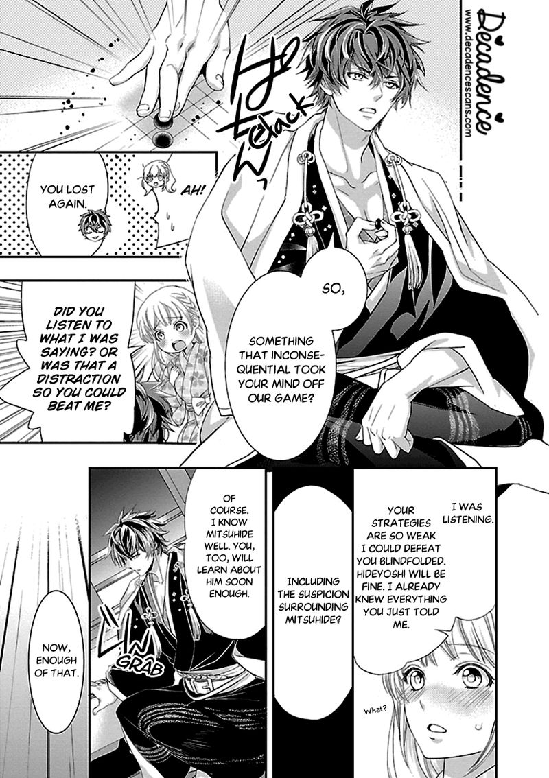 Ikemen Sengoku Tenkabito No Onna Ni Naru Ki Wa Nai Ka Chapter 9 Page 15