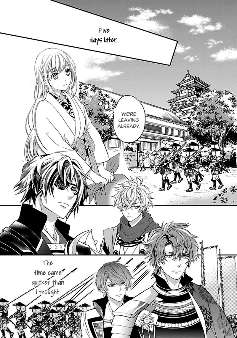 Ikemen Sengoku Tenkabito No Onna Ni Naru Ki Wa Nai Ka Chapter 9 Page 40