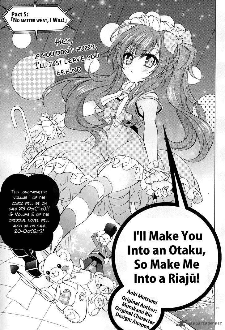 Ill Make You Into An Otaku So Make Me Into A Riajuu Chapter 5 Page 2