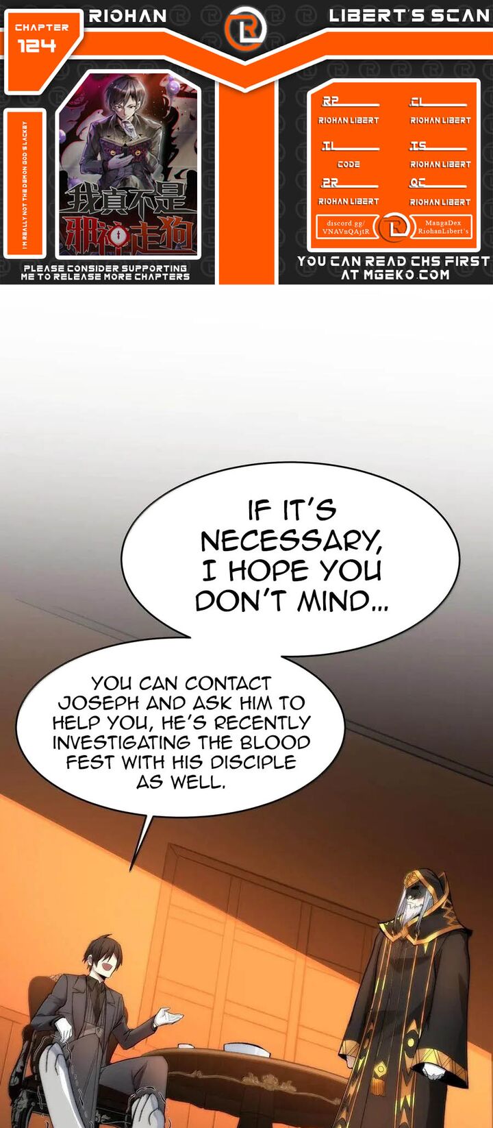 Im Really Not The Demon Gods Lackey Chapter 124 Page 1