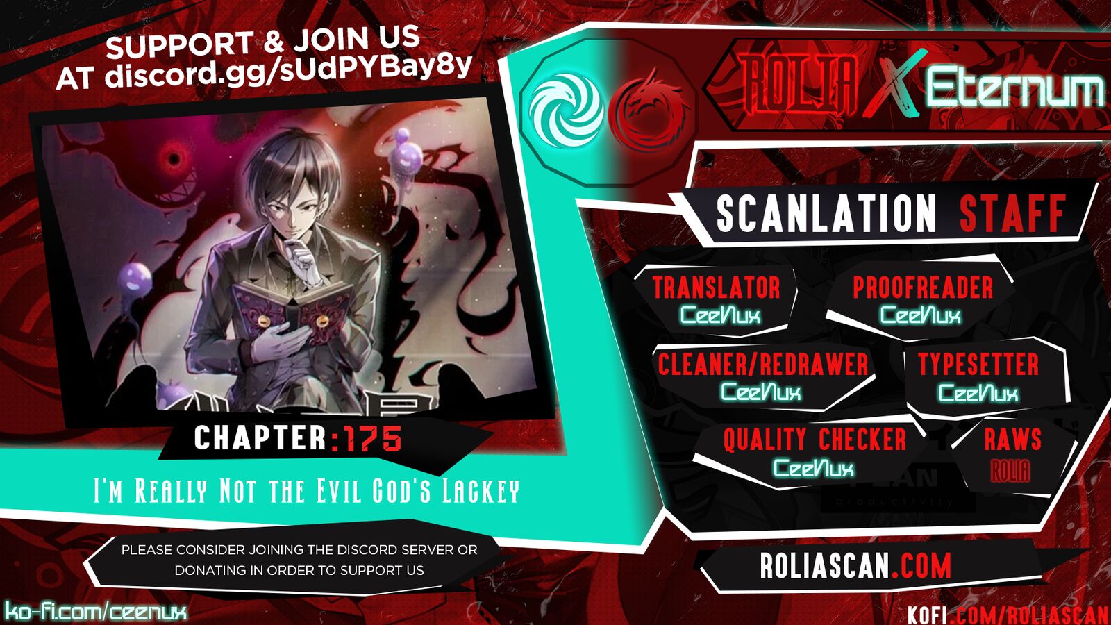 Im Really Not The Demon Gods Lackey Chapter 175 Page 1