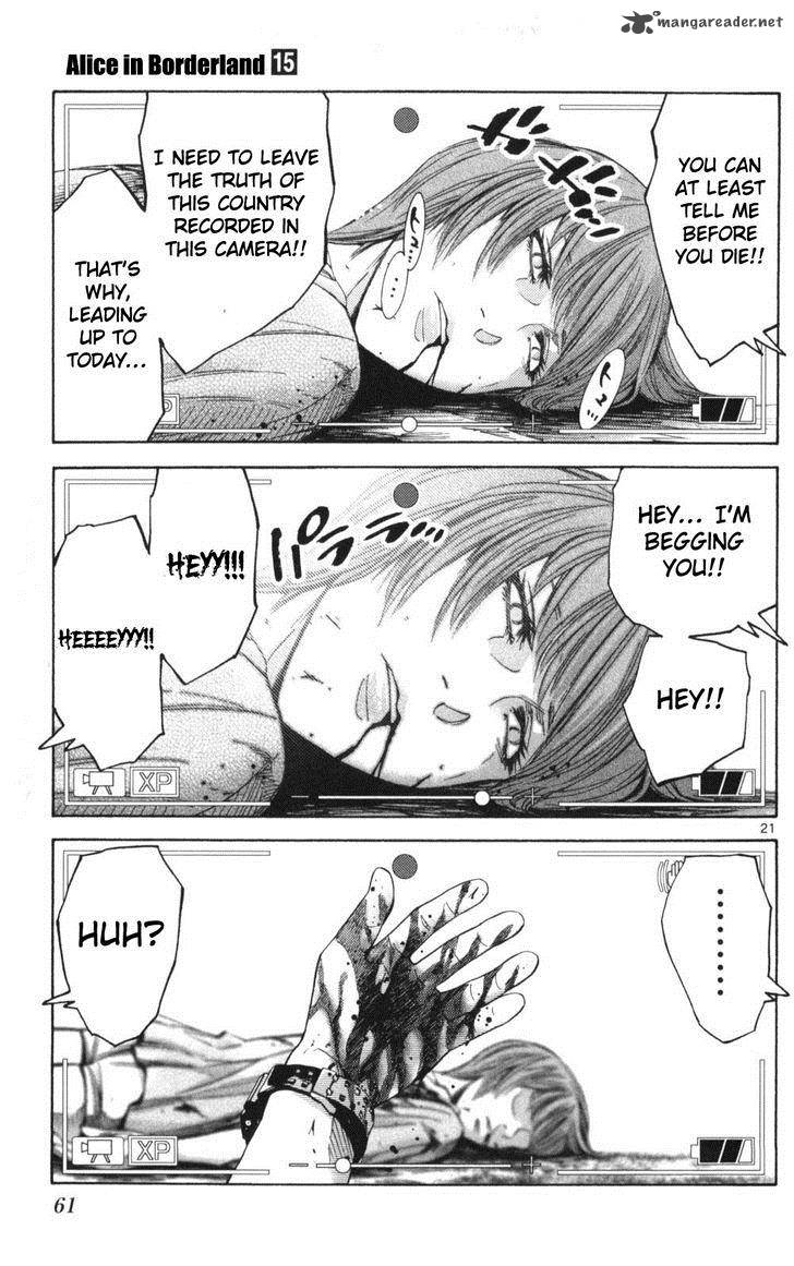 Imawa No Kuni No Alice Chapter 51 Page 21