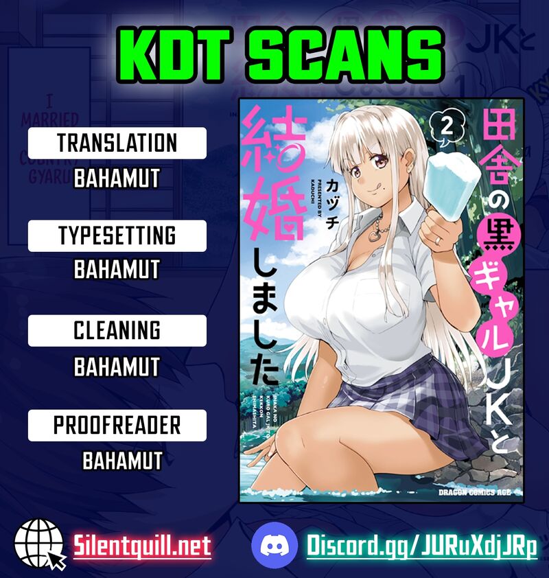 Inaka No Kuro Gal Jk To Kekkon Shimashita Chapter 11 Page 1