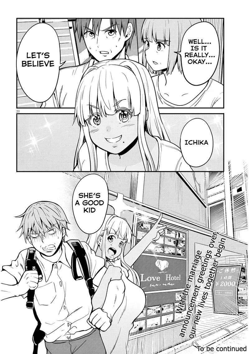 Inaka No Kuro Gal Jk To Kekkon Shimashita Chapter 7 Page 22
