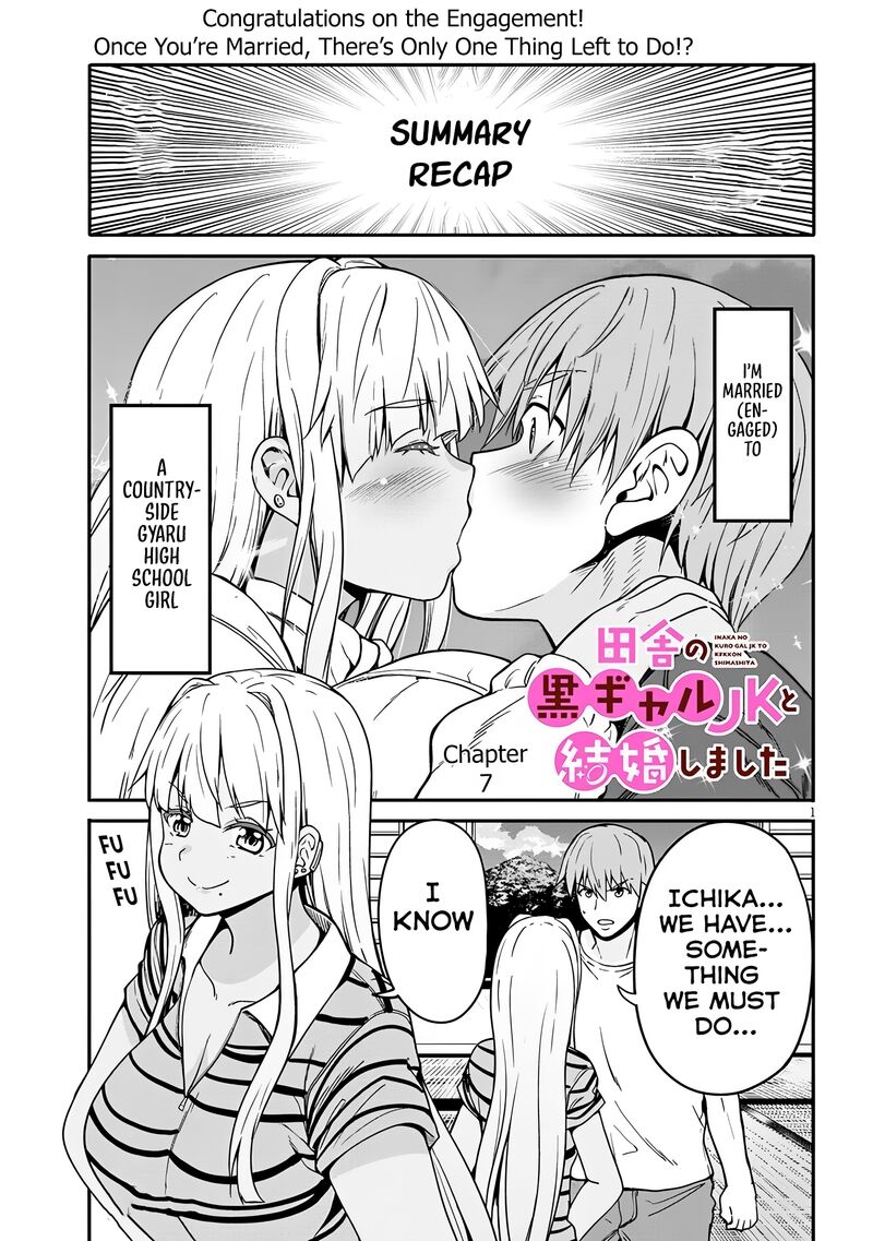 Inaka No Kuro Gal Jk To Kekkon Shimashita Chapter 7 Page 3