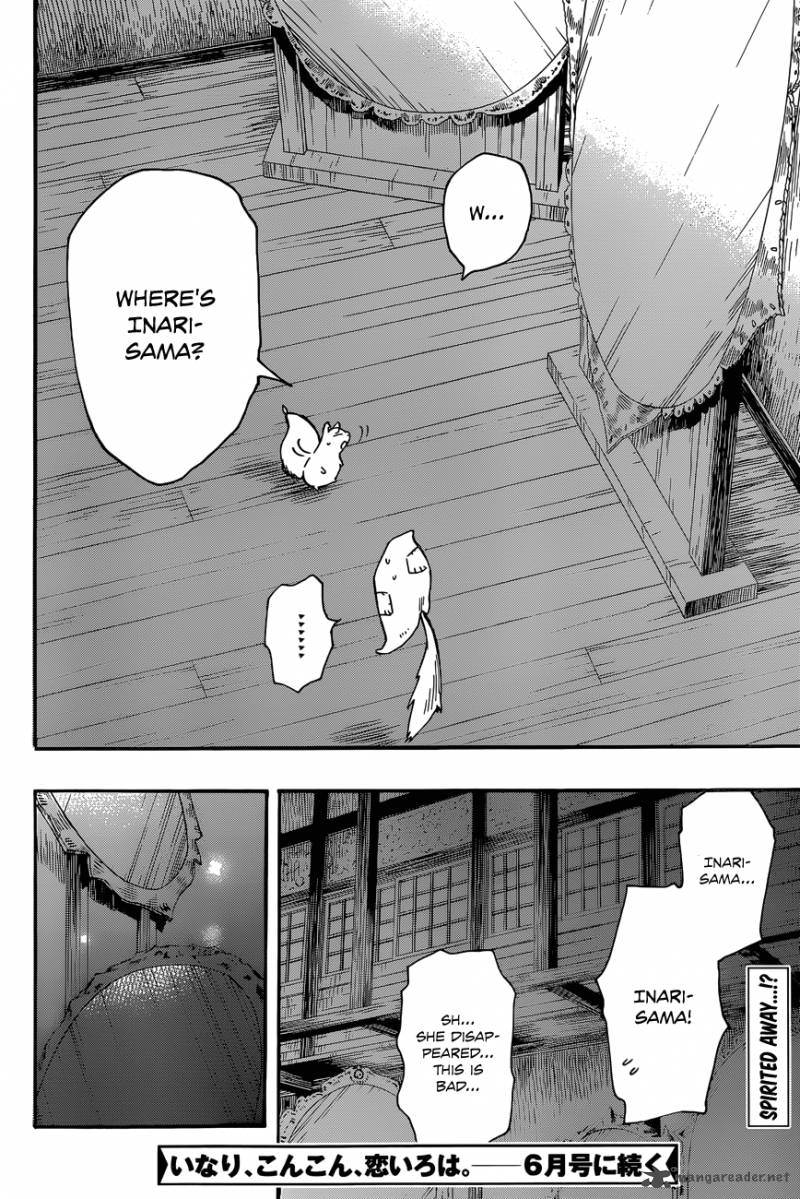 Inari Konkon Koi Iroha Chapter 29 Page 34