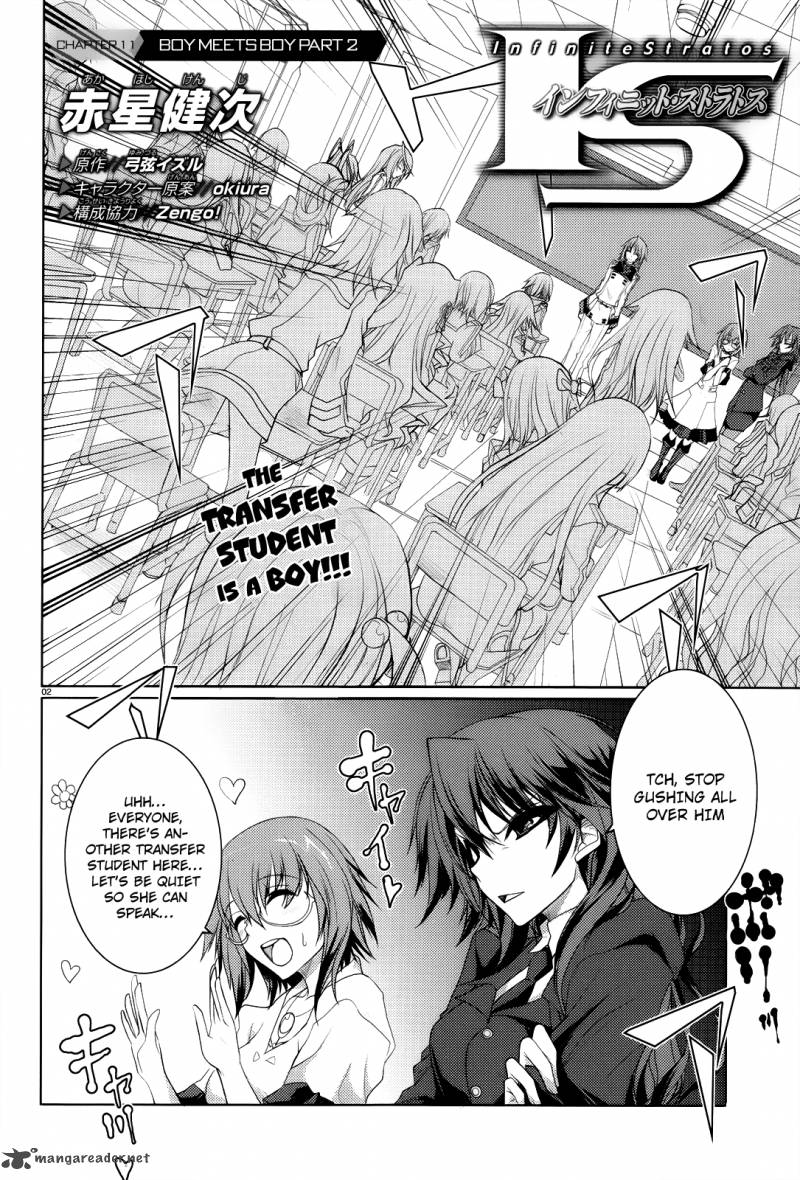 Infinite Stratos Chapter 11 Page 4