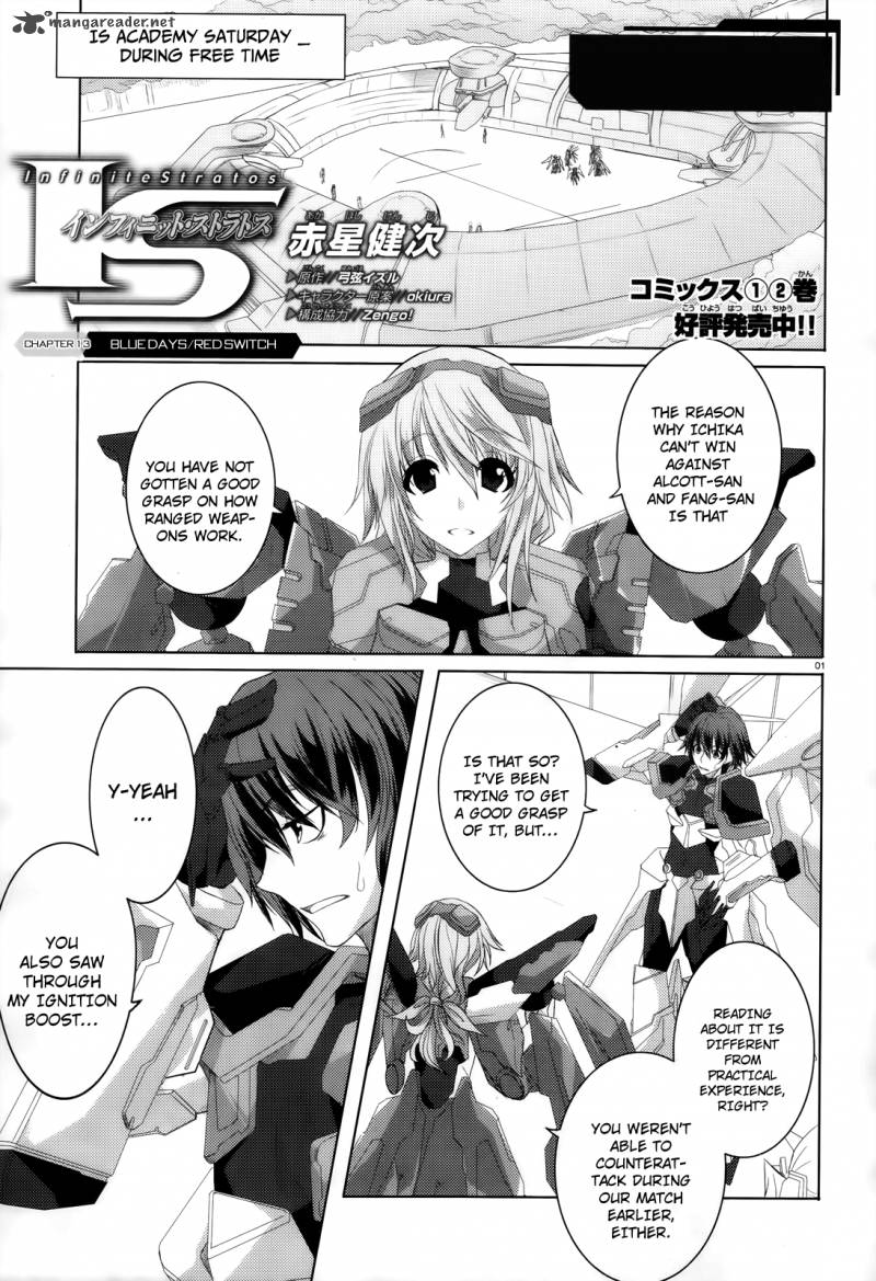 Infinite Stratos Chapter 13 Page 1