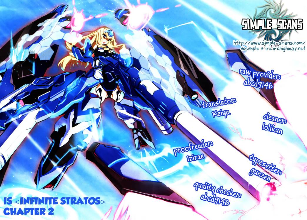 Infinite Stratos Chapter 2 Page 33