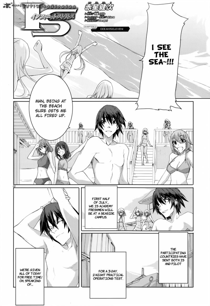 Infinite Stratos Chapter 21 Page 2