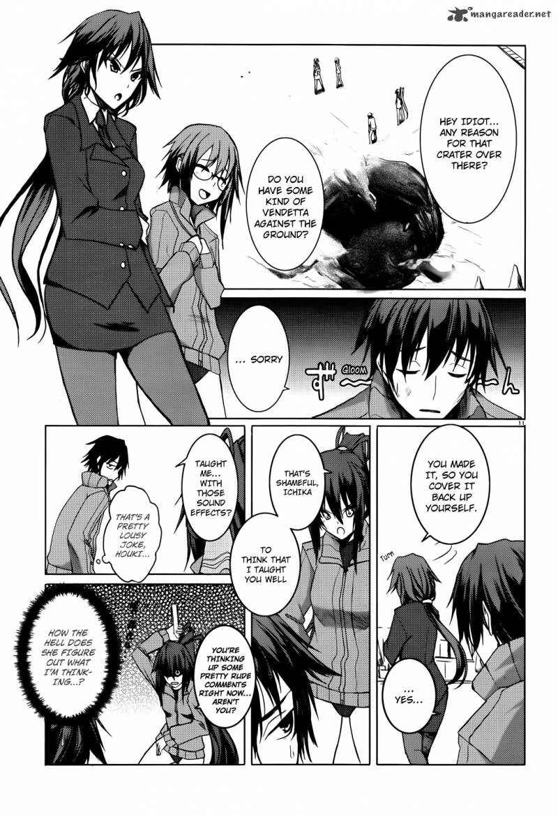 Infinite Stratos Chapter 4 Page 11
