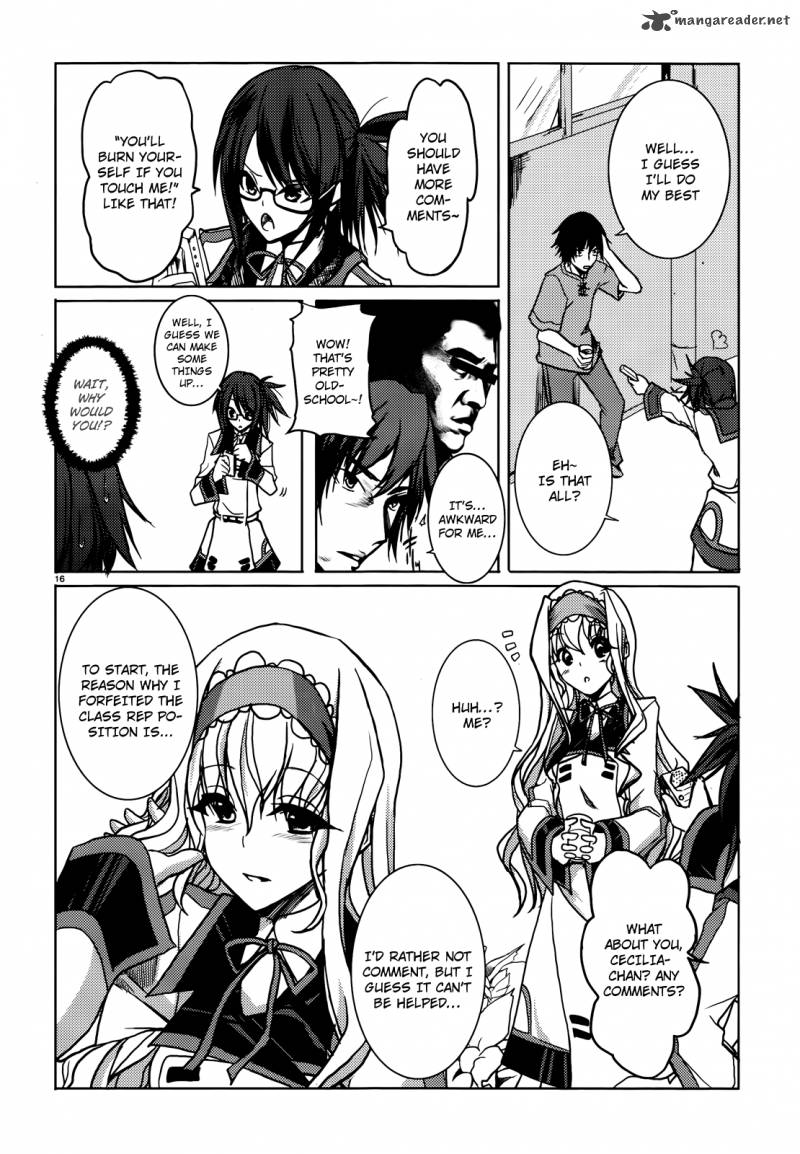 Infinite Stratos Chapter 4 Page 16