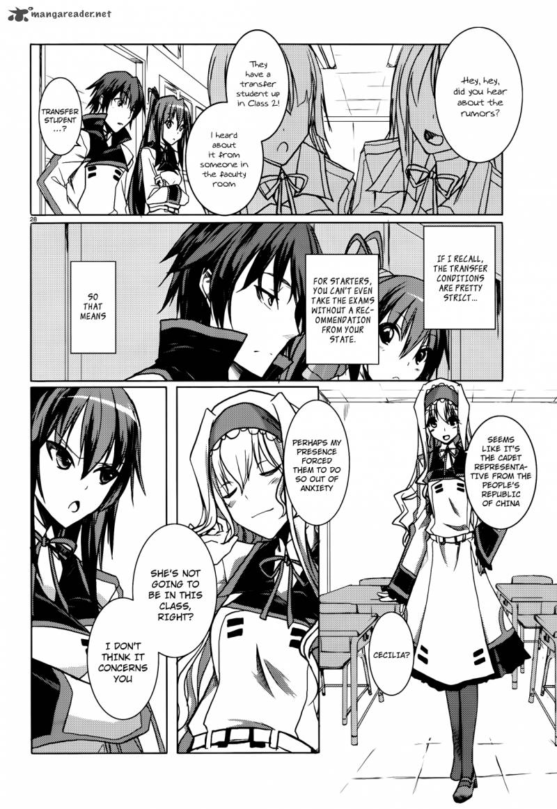 Infinite Stratos Chapter 4 Page 28