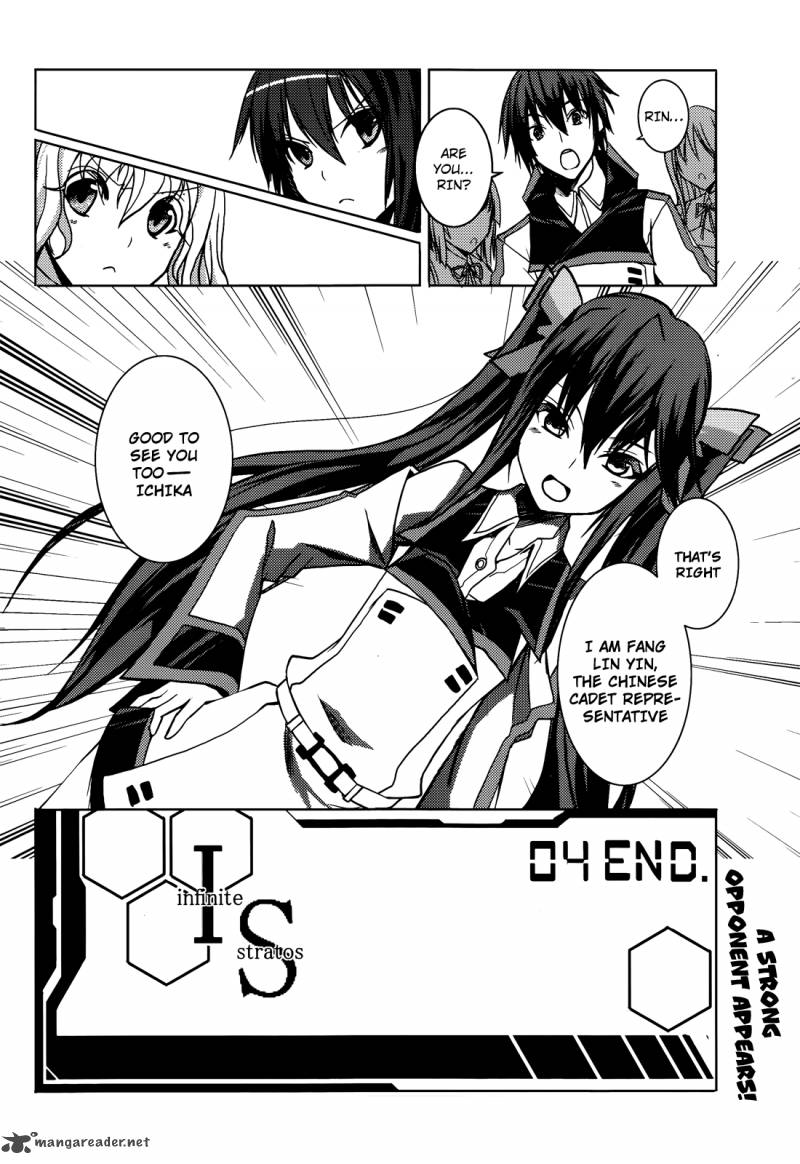 Infinite Stratos Chapter 4 Page 32