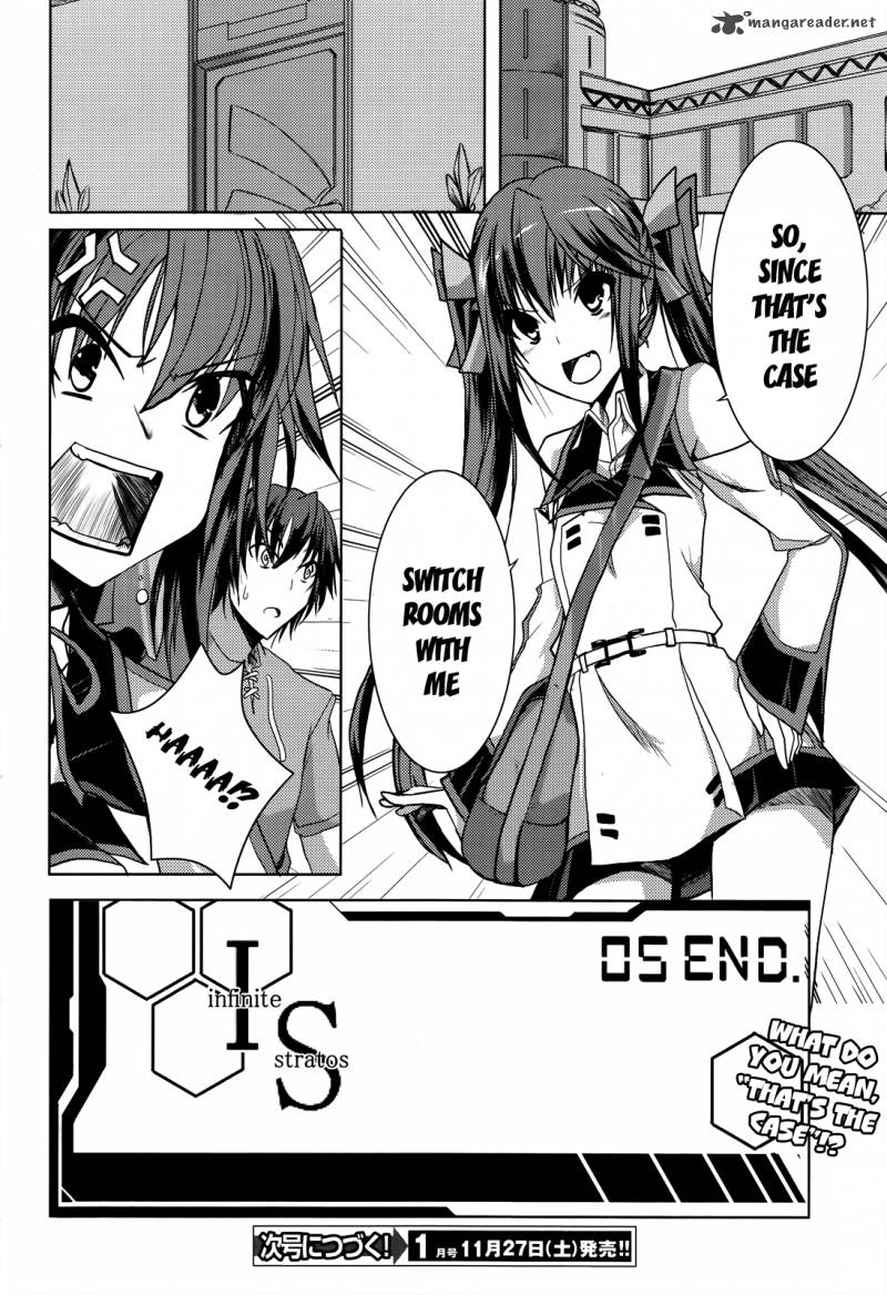 Infinite Stratos Chapter 5 Page 28