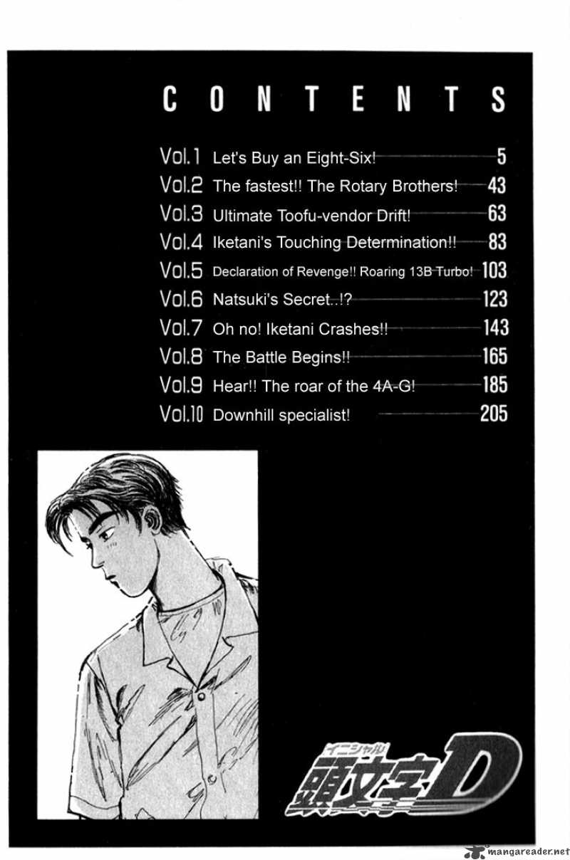 Initial D Chapter 1 Page 3