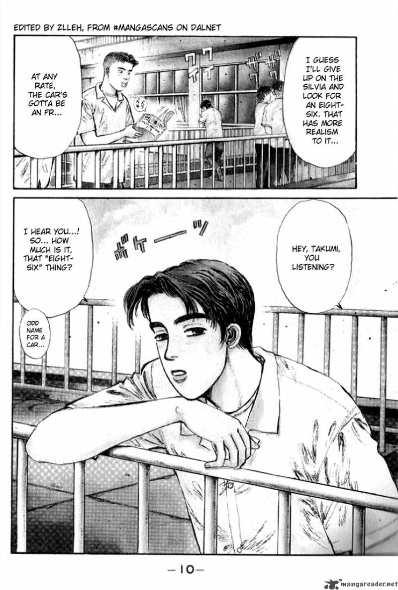 Initial D Chapter 1 Page 8