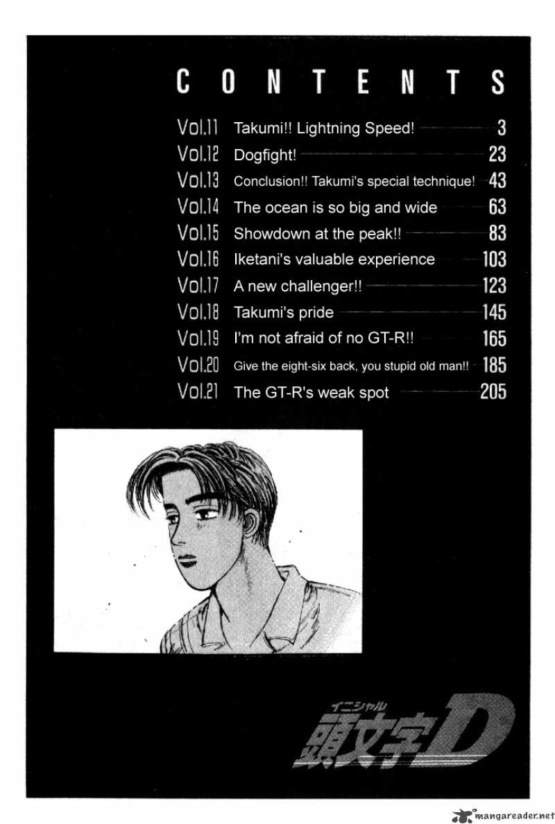 Initial D Chapter 11 Page 3