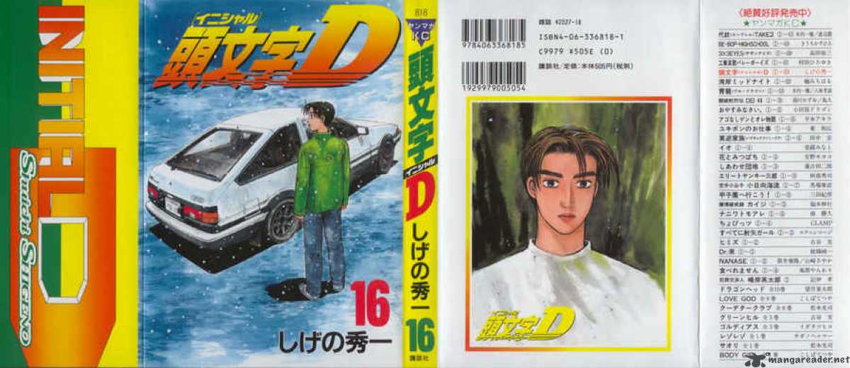 Initial D Chapter 171 Page 1