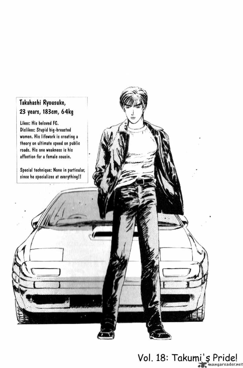 Initial D Chapter 18 Page 1