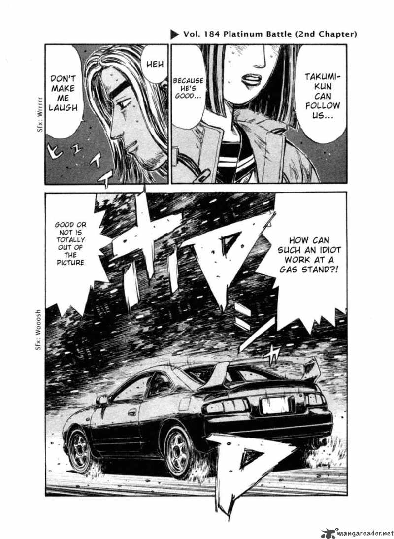 Initial D Chapter 184 Page 1