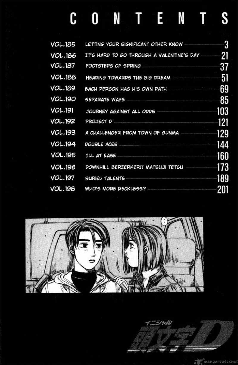 Initial D Chapter 185 Page 3