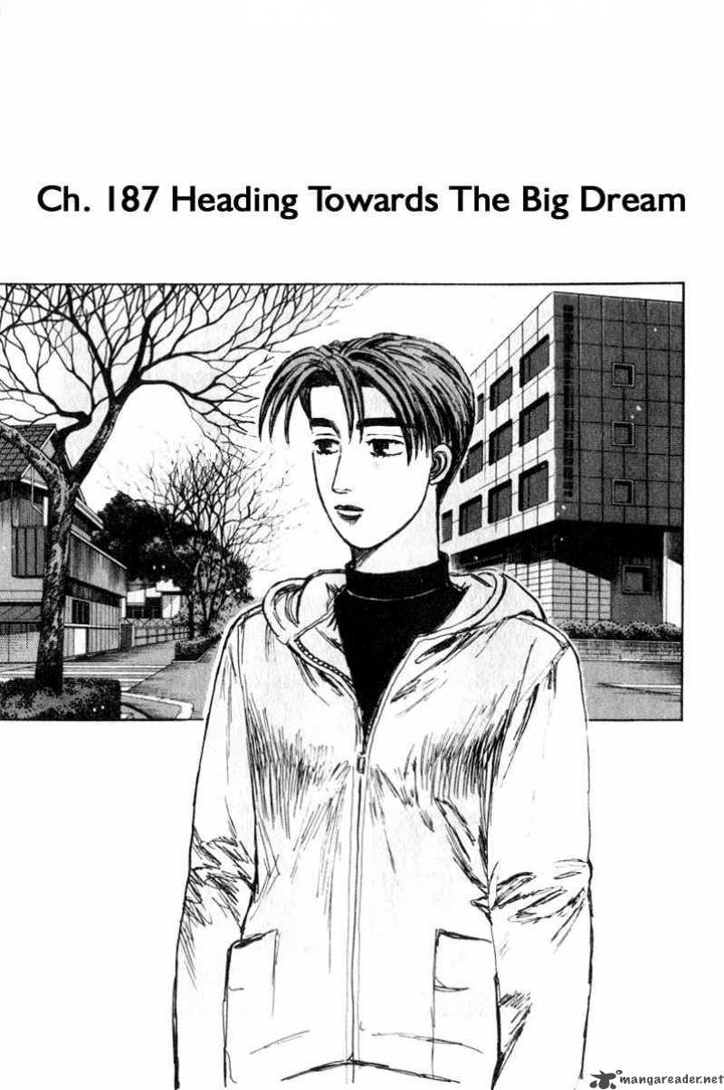 Initial D Chapter 187 Page 1