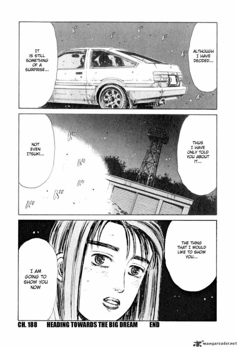 Initial D Chapter 188 Page 18