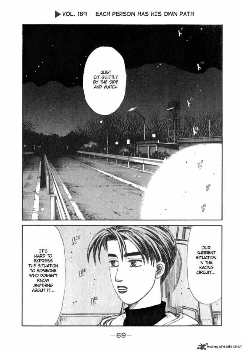 Initial D Chapter 189 Page 1