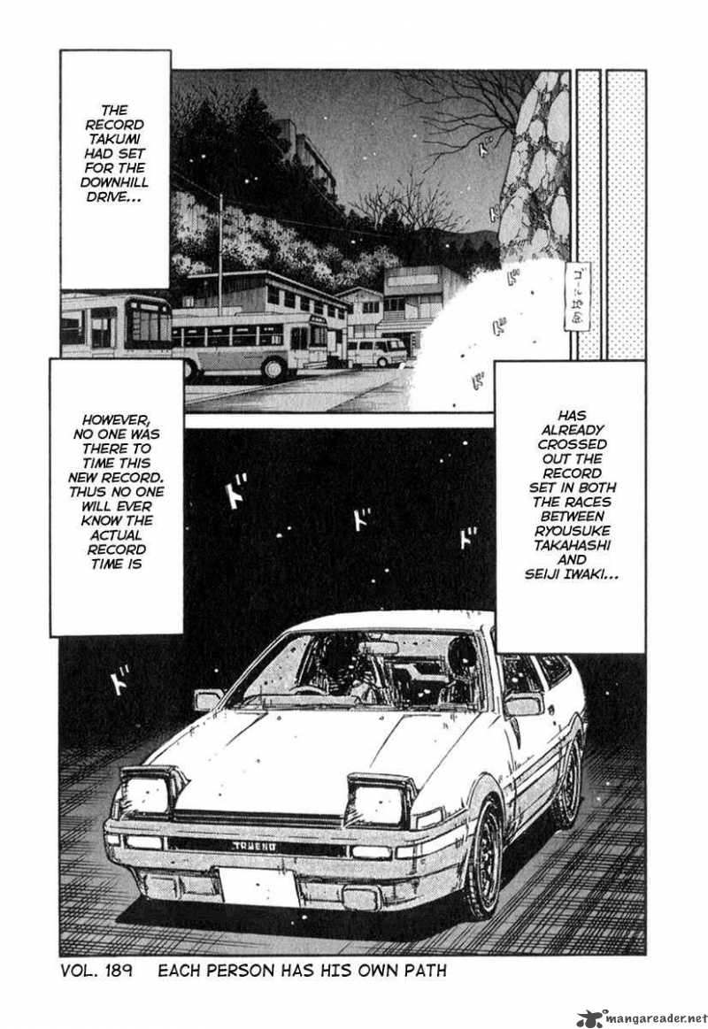 Initial D Chapter 189 Page 16