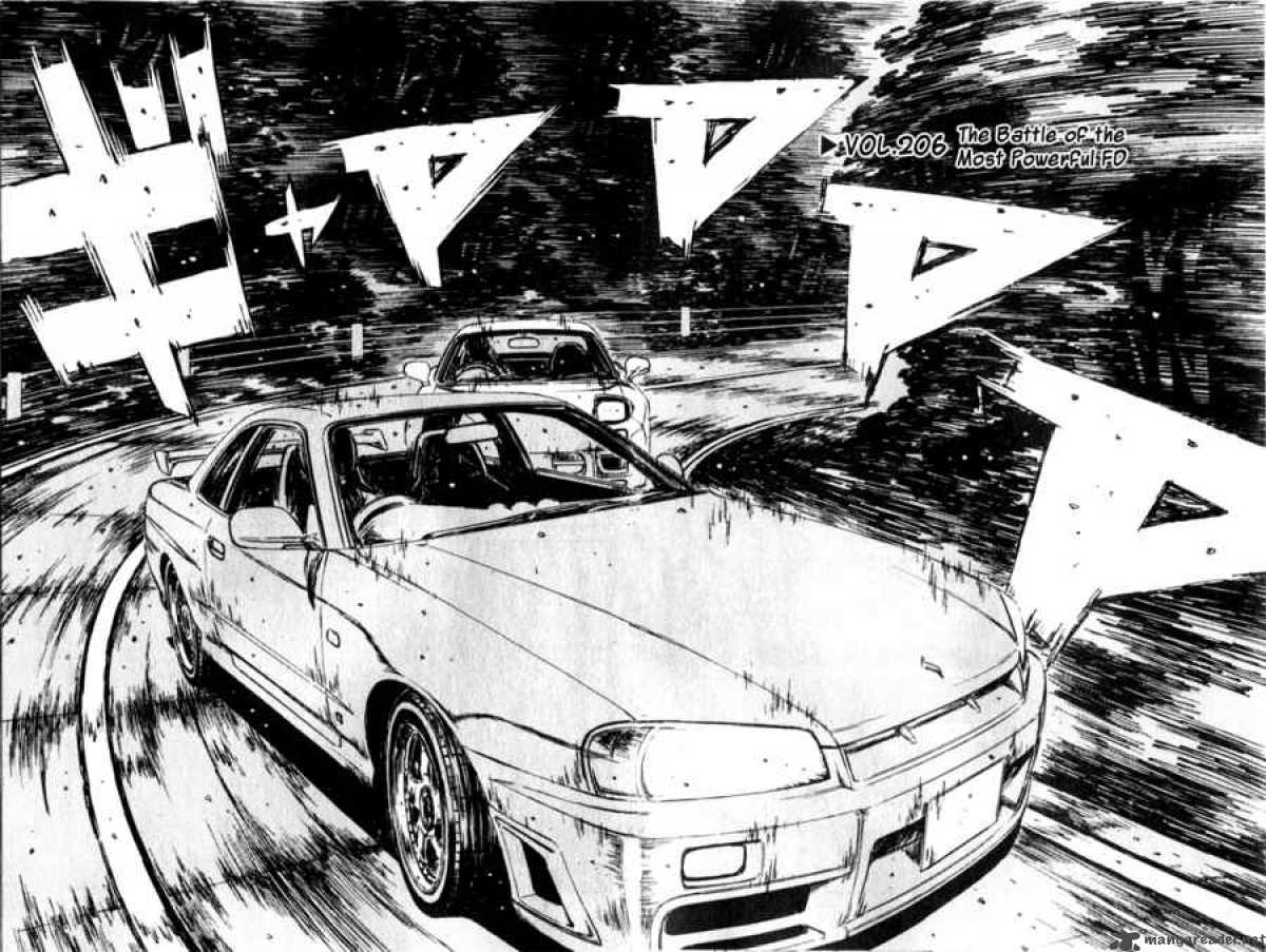 Initial D Chapter 206 Page 2