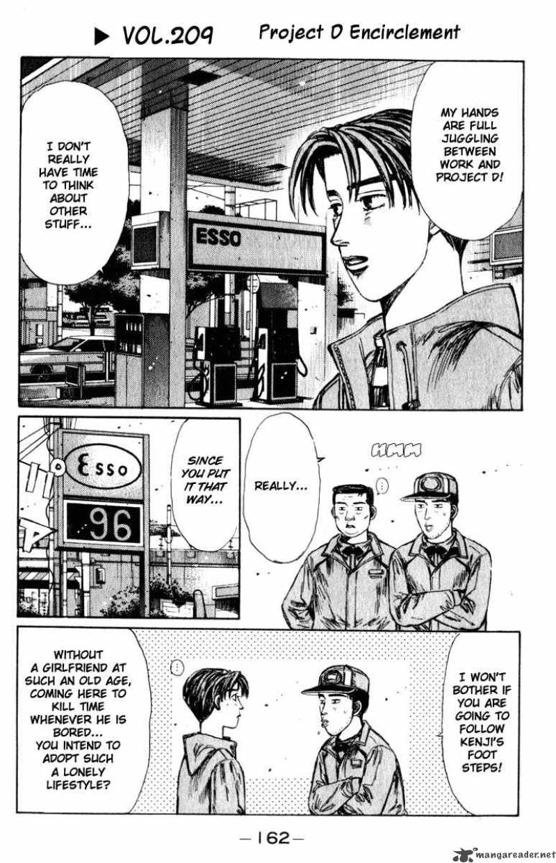 Initial D Chapter 209 Page 1