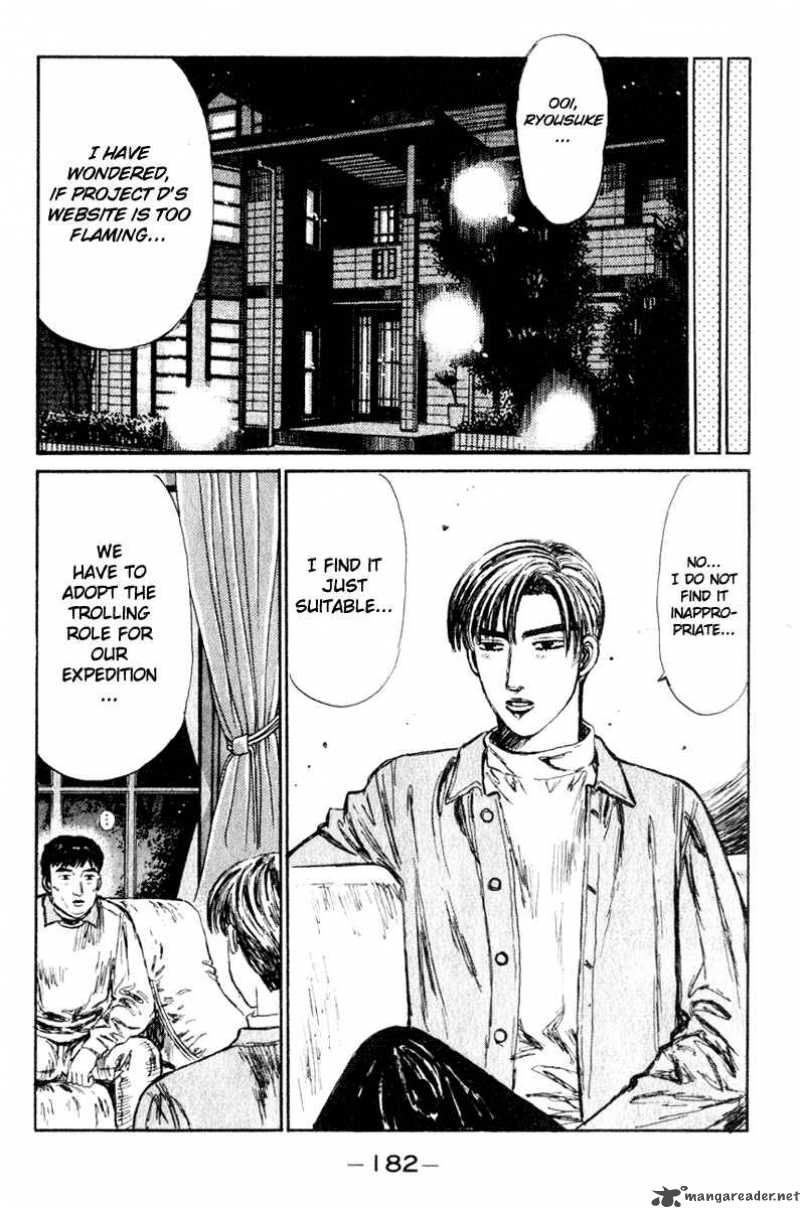 Initial D Chapter 210 Page 8