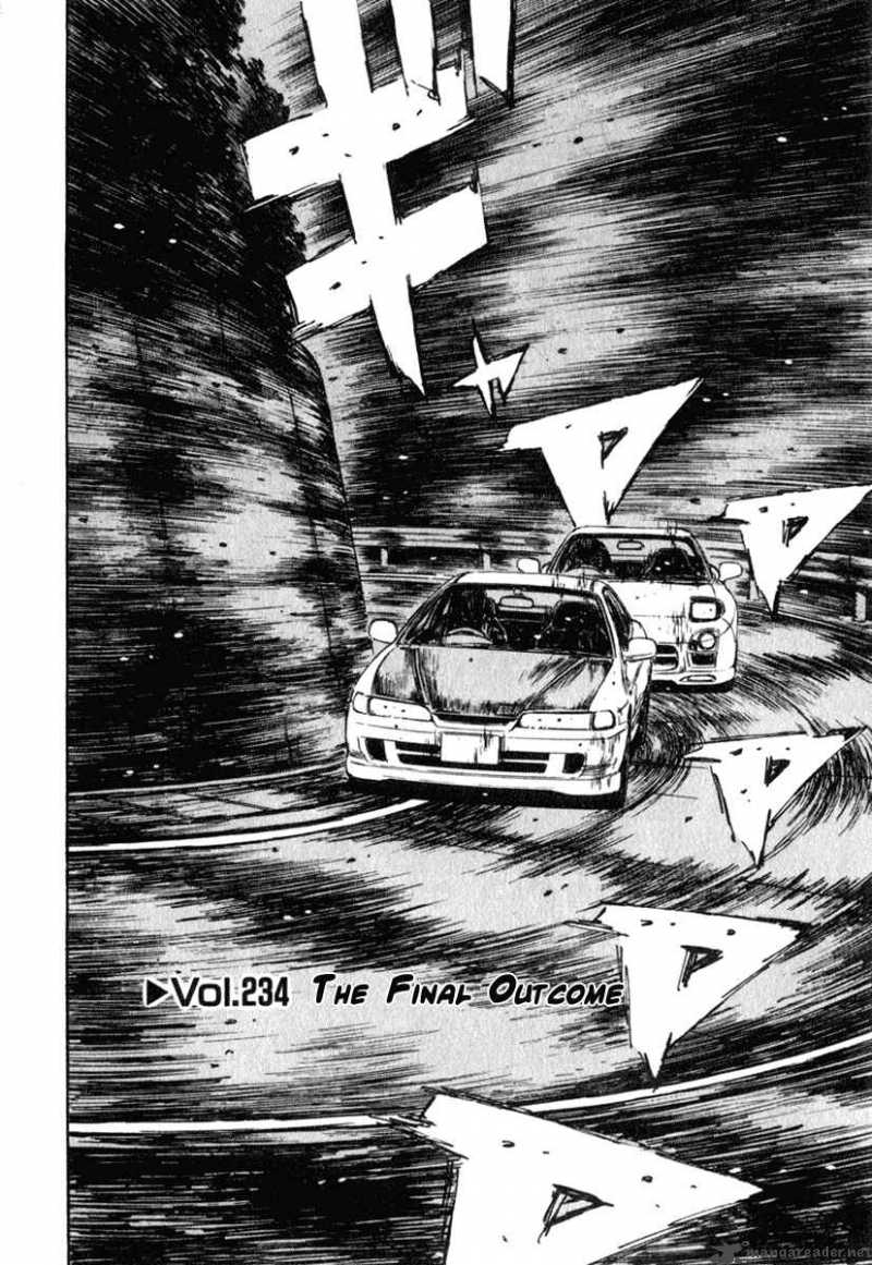 Initial D Chapter 234 Page 1