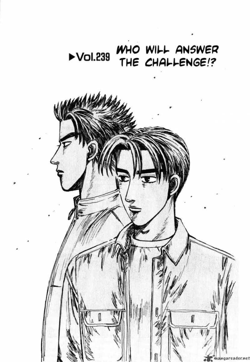 Initial D Chapter 239 Page 1