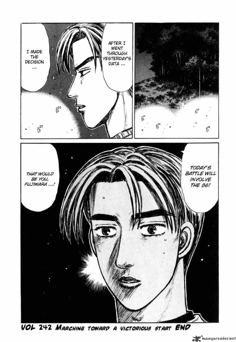 Initial D Chapter 242 Page 15