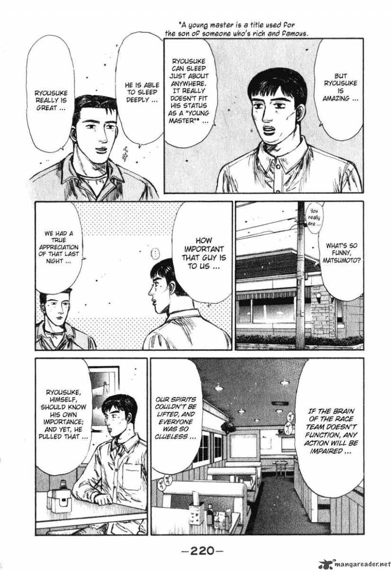 Initial D Chapter 242 Page 8