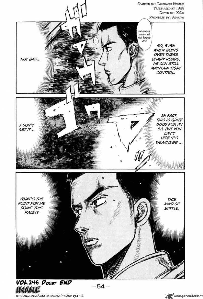 Initial D Chapter 246 Page 11