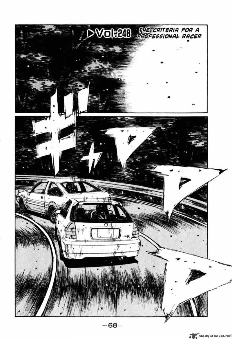 Initial D Chapter 248 Page 1