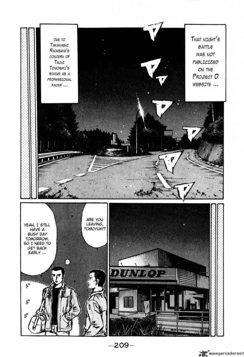 Initial D Chapter 257 Page 10